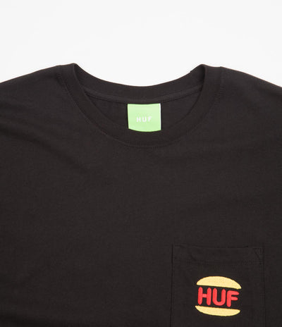 HUF Regal Pocket T-Shirt - Black