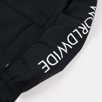 HUF Regional Tour Anorak Jacket - Black thumbnail