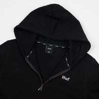 HUF Relay French Terry Hoodie - Black thumbnail