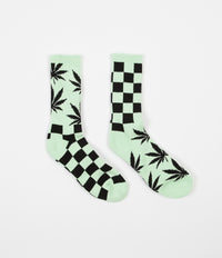 HUF Ridgemont Plantlife Crew Socks - Green