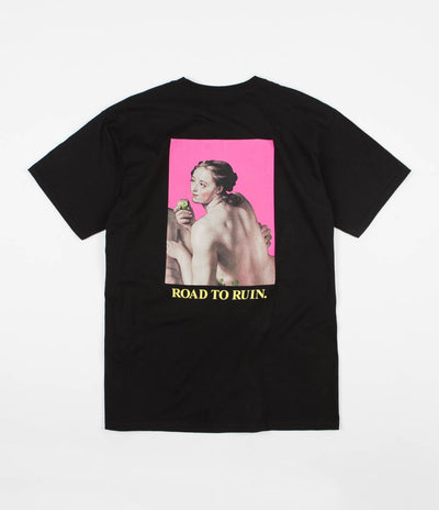 HUF Road To Ruin T-Shirt - Black