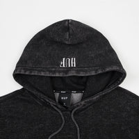 HUF Serif Stack Hoodie - Black thumbnail