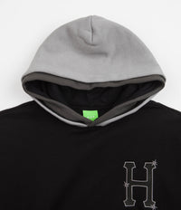 HUF Sideline Hoodie - Black | Flatspot