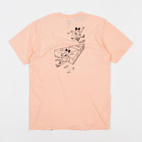 HUF Sk8 Rat Triple Triangle T-Shirt - Peach thumbnail