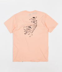 HUF Sk8 Rat Triple Triangle T-Shirt - Peach