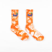 HUF Soda Crew Socks - Orange thumbnail