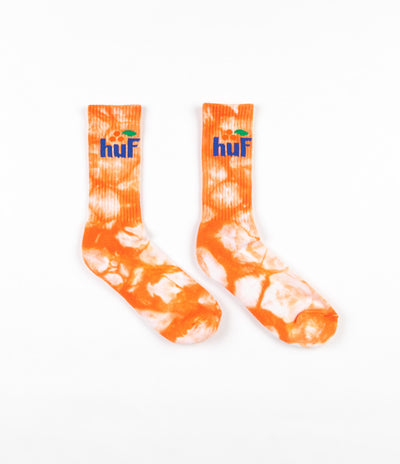 HUF Soda Crew Socks - Orange