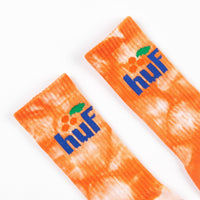 HUF Soda Crew Socks - Orange thumbnail