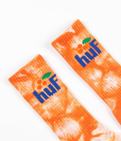 HUF Soda Crew Socks - Orange