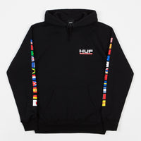 HUF Stadium United Hoodie - Black thumbnail