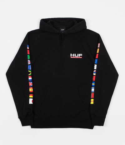 HUF Stadium United Hoodie - Black