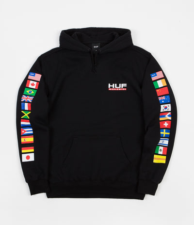 HUF Stadium United Hoodie - Black