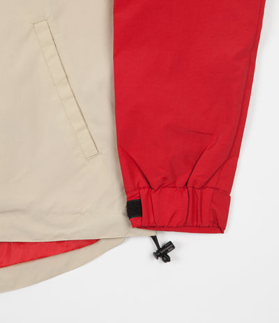 HUF Standard Shell Jacket - Red / Tan