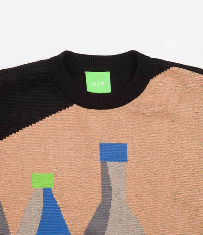 HUF Still Life Crewneck Sweatshirt - Black