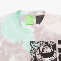 HUF The Plug Tie-Dye T-Shirt - Light Grey thumbnail