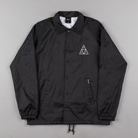 HUF Triple Triangle Coaches Jacket - Black thumbnail