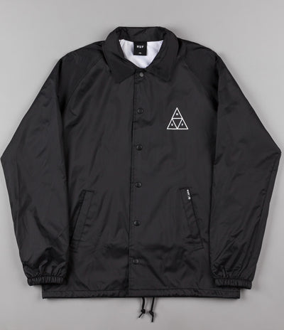 HUF Triple Triangle Coaches Jacket - Black