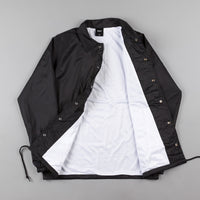 HUF Triple Triangle Coaches Jacket - Black thumbnail