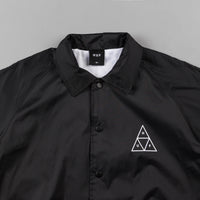 HUF Triple Triangle Coaches Jacket - Black thumbnail