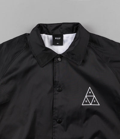 HUF Triple Triangle Coaches Jacket - Black