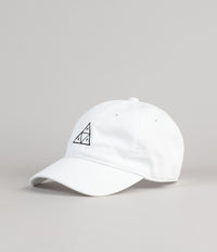 HUF Triple Triangle Dad Cap - White