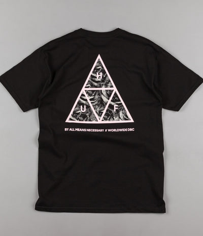 HUF Triple Triangle UV T-Shirt - Black