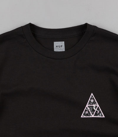 HUF Triple Triangle UV T-Shirt - Black