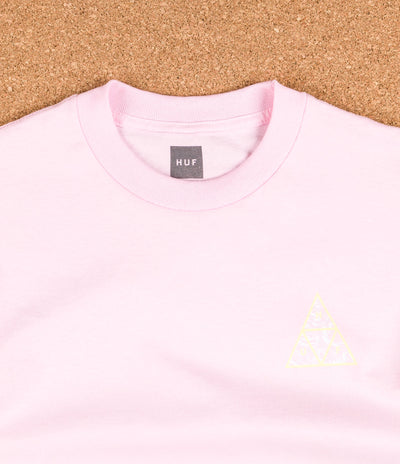 HUF Triple Triangle UV T-Shirt - Pink