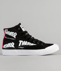 HUF x Thrasher Classic Hi Shoes - Black