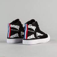 HUF x Thrasher Classic Hi Shoes - Black thumbnail