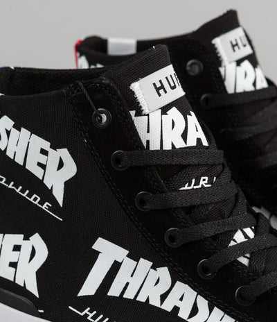 HUF x Thrasher Classic Hi Shoes - Black