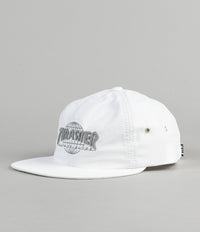 HUF x Thrasher TDS 6 Panel Cap - White