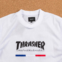 HUF x Thrasher TDS Jersey - White thumbnail