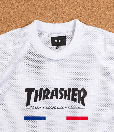 HUF x Thrasher TDS Jersey - White