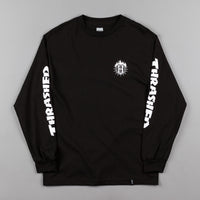 HUF x Thrasher TDS Long Sleeve T-Shirt - Black thumbnail