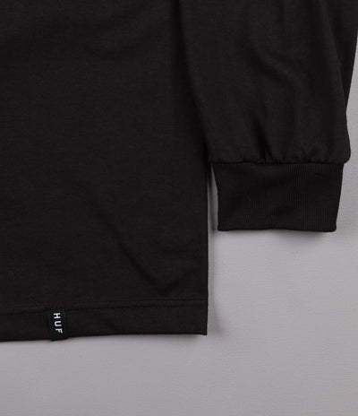 HUF x Thrasher TDS Long Sleeve T-Shirt - Black