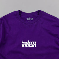 Indcsn No Future Distort T-Shirt - Purple thumbnail