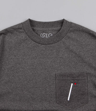 Isle I Logo Pocket T-Shirt - Charcoal Heather