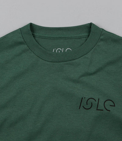 Isle Jigsaw Long Sleeve T-Shirt - Green