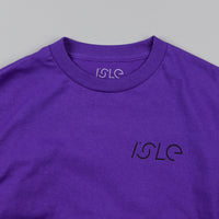 Isle Jigsaw Long Sleeve T-Shirt - Purple thumbnail