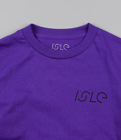 Isle Jigsaw Long Sleeve T-Shirt - Purple