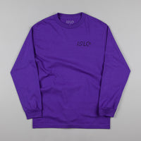 Isle Jigsaw Long Sleeve T-Shirt - Purple thumbnail