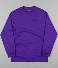 Isle Jigsaw Long Sleeve T-Shirt - Purple