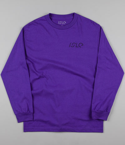 Isle Jigsaw Long Sleeve T-Shirt - Purple