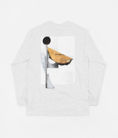 Isle Sculpture Long Sleeve T-Shirt - Grey Heather