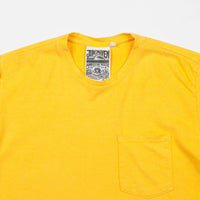 Jungmaven Baja Hemp Pocket T-Shirt - Golden Rod Yellow thumbnail