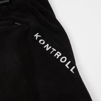 Kappa Kontroll Waist Strap Sweatpants  - Black thumbnail