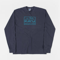 Kavu Adventure Time Long Sleeve T-Shirt - Faded Ink thumbnail