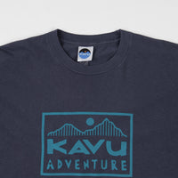 Kavu Adventure Time Long Sleeve T-Shirt - Faded Ink thumbnail