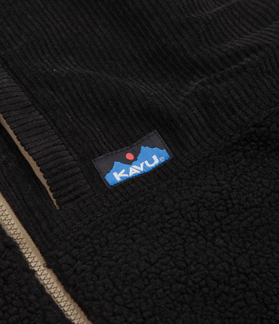 Kavu Cooper Fleece Vest - Black